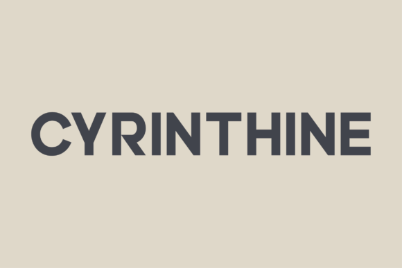 Cyrinthine Font - Featured Image