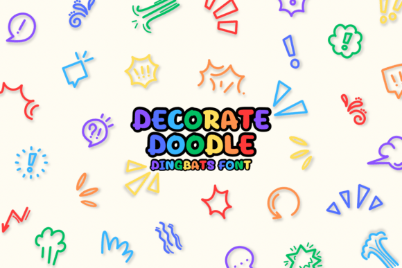 Dacorate Doodle Font - Featured Image
