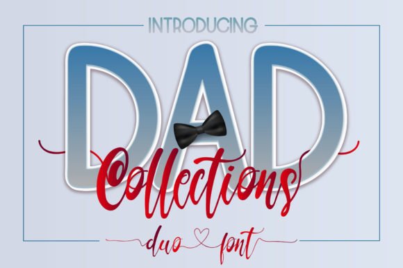 Dad Collections Font - Featured Image