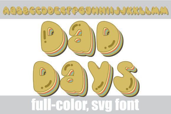 Dad Days Font - Featured Image