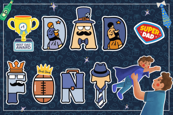 Dad Font - Featured Image