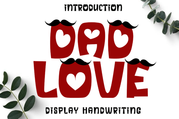 Dad Love Font - Featured Image