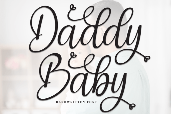 Daddy Baby Font - Featured Image