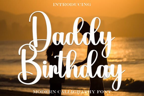 Daddy Birthday Font - Featured Image