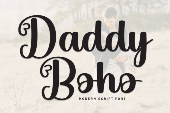 Daddy Boho Font - Featured Image