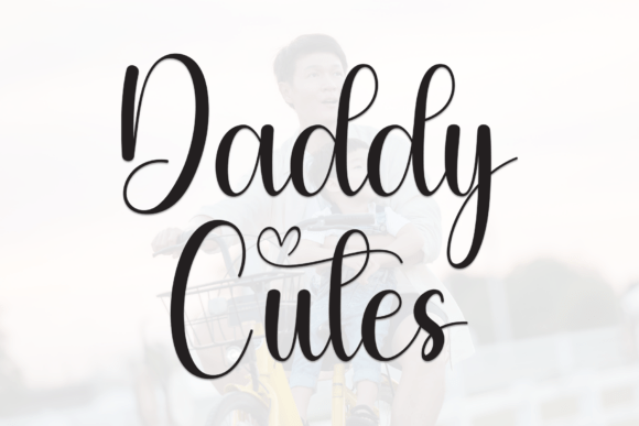 Daddy Cutes Font - Featured Image