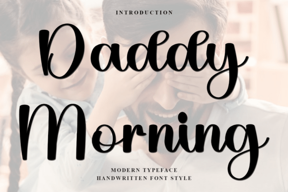 Daddy Morning Font - Featured Image