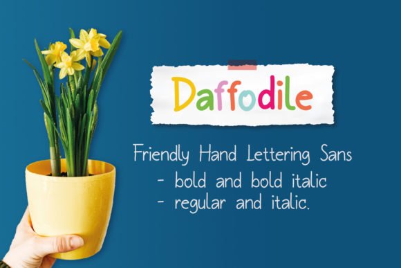 Daffodile Font - Featured Image