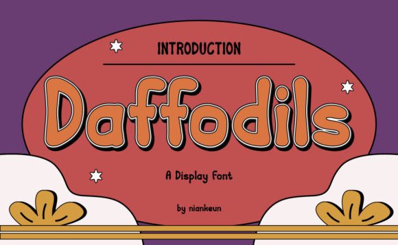 Daffodils Font - Featured Image