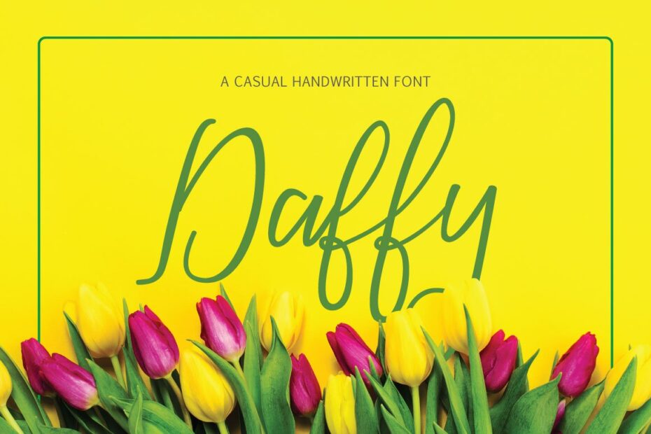 Daffy Font - Featured Image