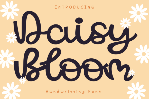 Daisy Bloom Font - Featured Image