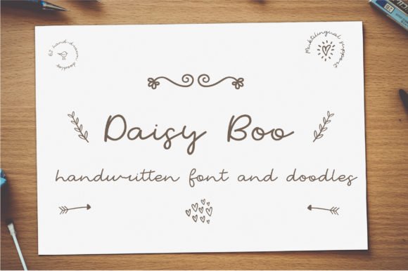 Daisy Boo Font - Featured Image