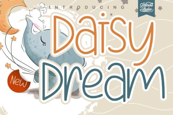 Daisy Dream Font - Featured Image