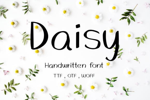 Daisy Font - Featured Image