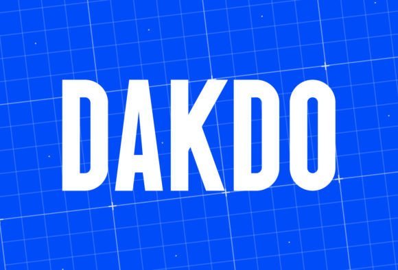 Dakdo Font - Featured Image