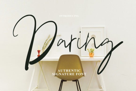 Daring Font - Featured Image