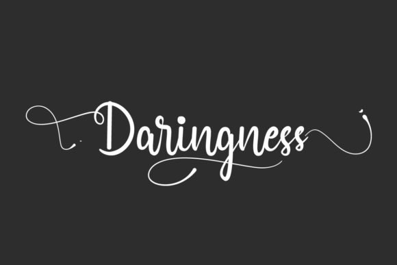 Daringness Font - Featured Image