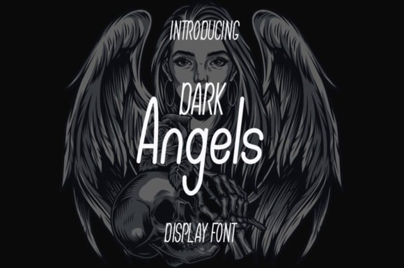 Dark Angels Font - Featured Image