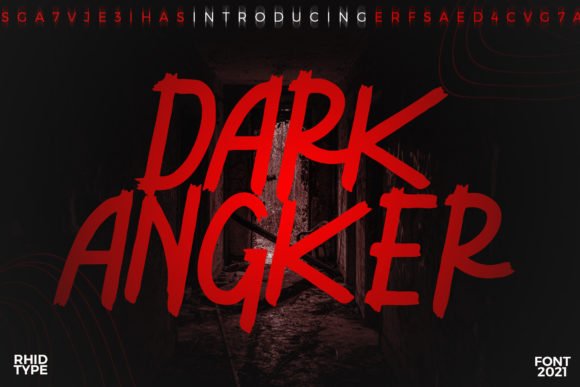 Dark Angker Font - Featured Image