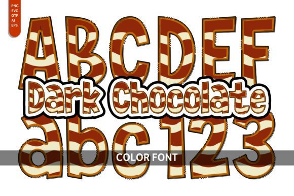 Dark Chocolate Font - Featured Image