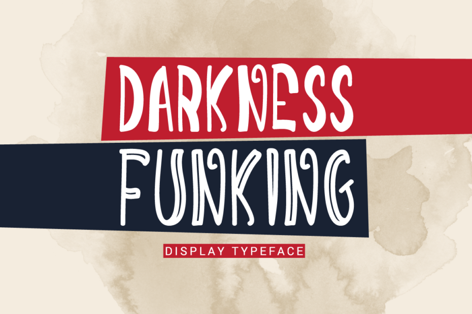 Darkness Funking Font - Featured Image