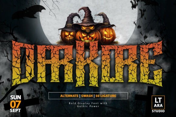 Darkore Font - Featured Image