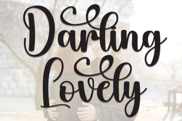 Darling Lovely Font - Featured Image