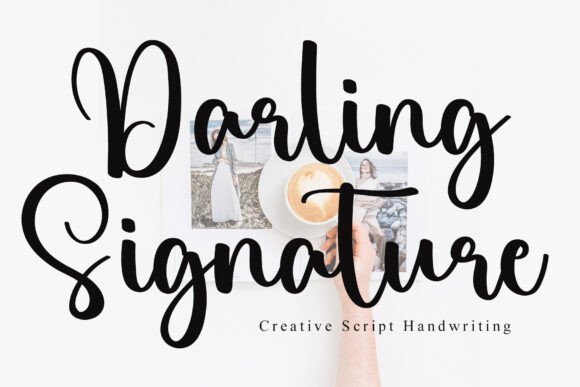 Darling Signature Font - Featured Image