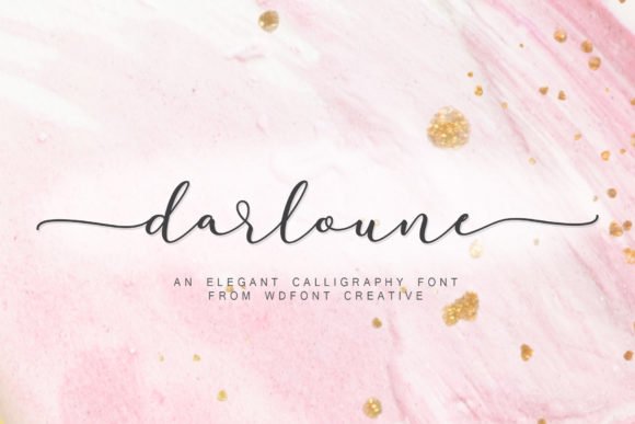 Darloune Font - Featured Image