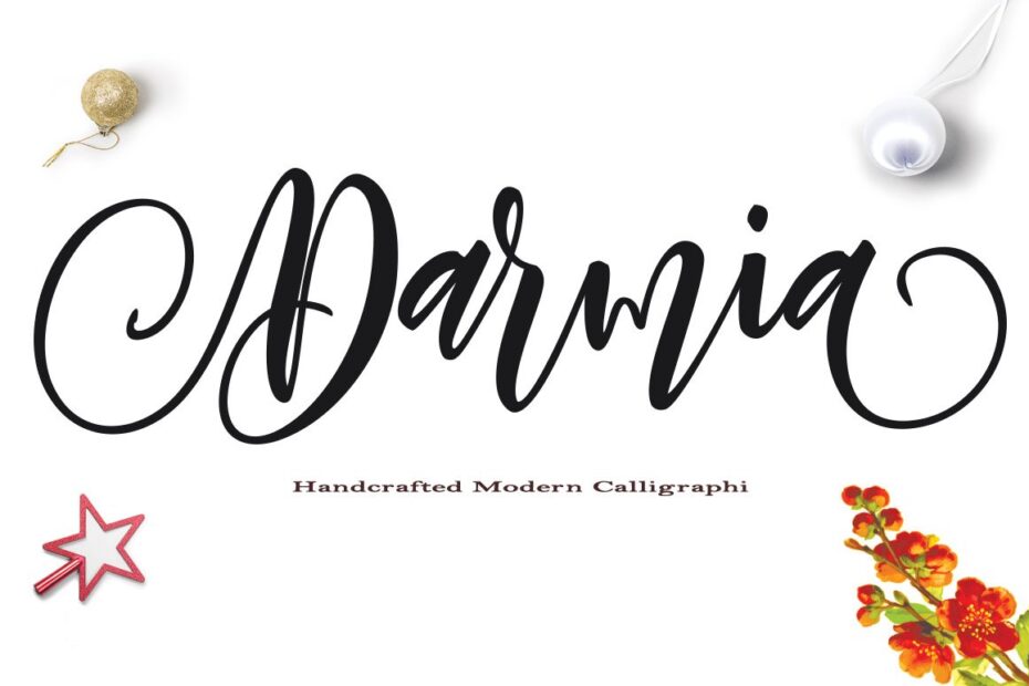 Darmia Font - Featured Image