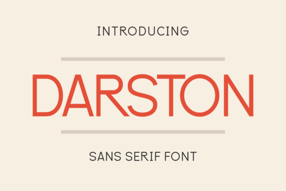 Darston Font - Featured Image
