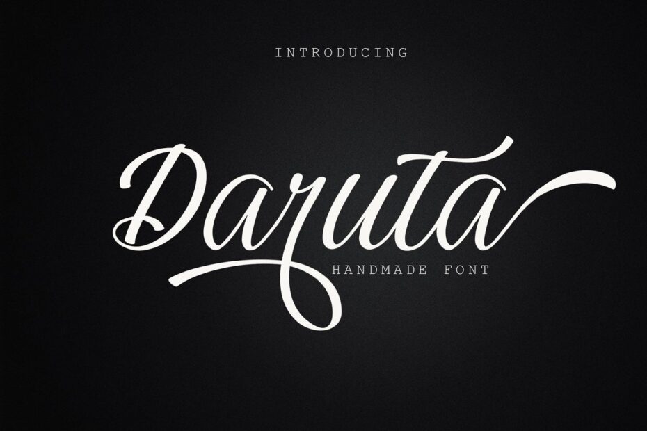 Daruta Font - Featured Image