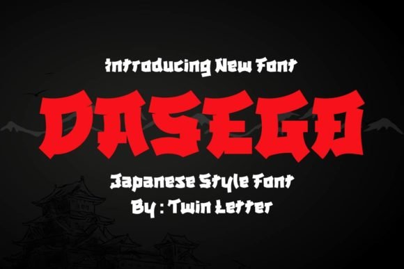 Dasego Font - Featured Image