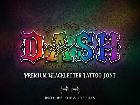 Dash Font - Featured Image