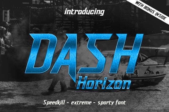 Dash Horizon Font - Featured Image