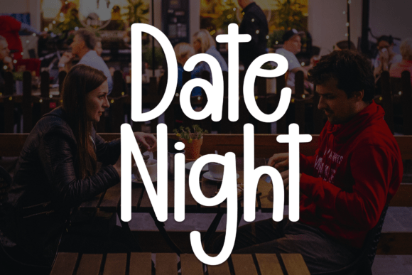 Date Night Font - Featured Image