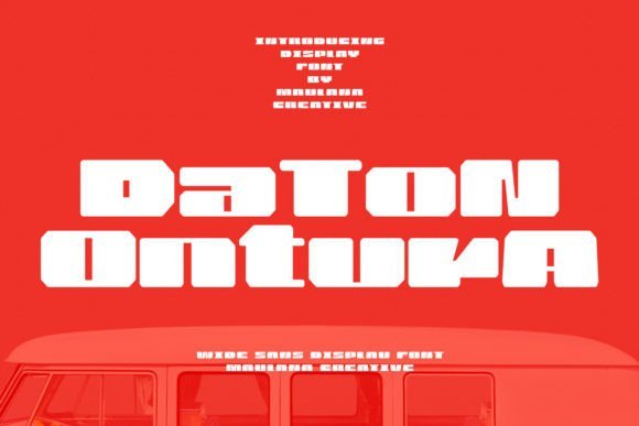 Daton Ontura Font - Featured Image