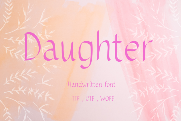 Daughter Font - Featured Image