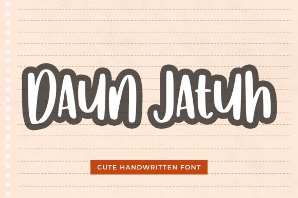 Daun Jatuh Font - Featured Image