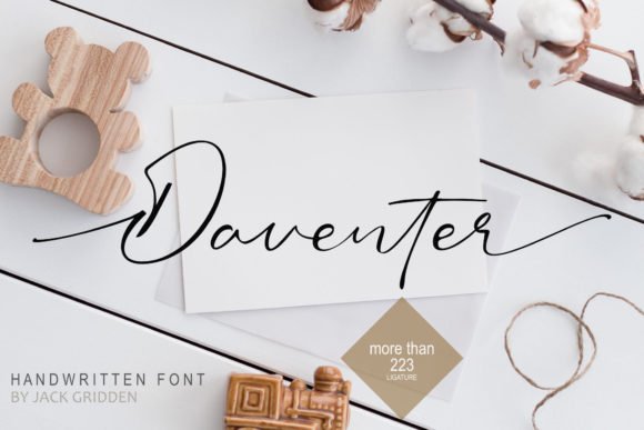 Daventer Font - Featured Image