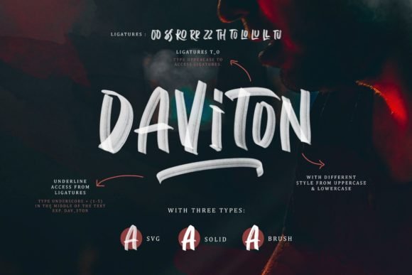 Daviton Font - Featured Image