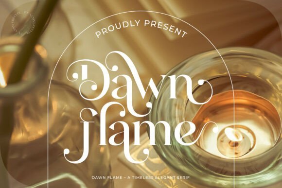 Dawn Flame Font - Featured Image