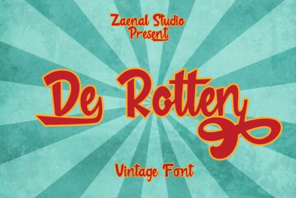 De Rotten Font - Featured Image