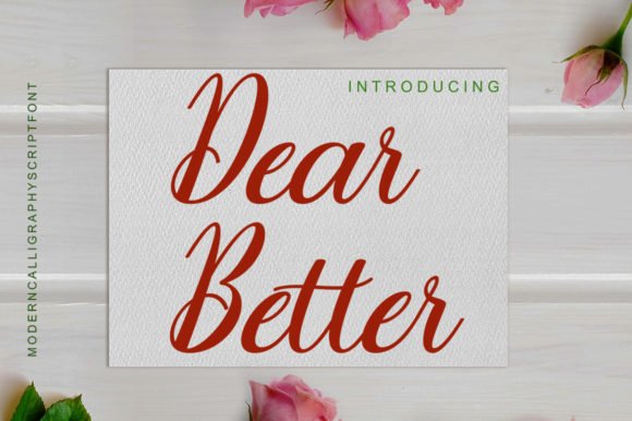 Dear Better Font - Featured Image