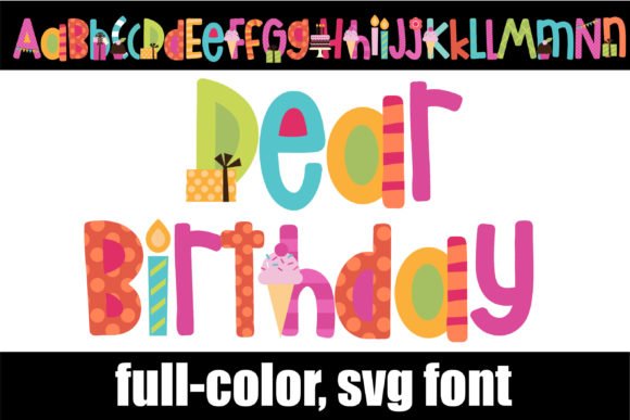 Dear Birthday Font - Featured Image