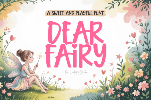Dear Fairy Font - Featured Image