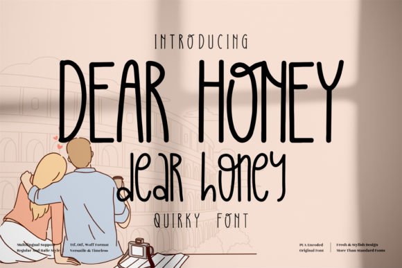 Dear Honey Font - Featured Image
