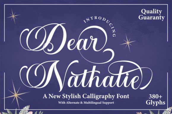 Dear Nathalie Font - Featured Image