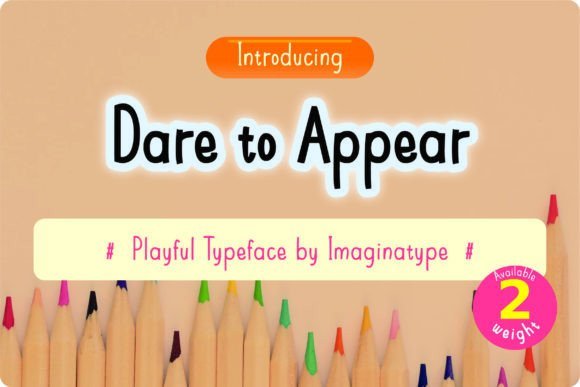 Dear to Appear Font - Featured Image