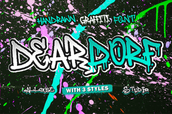 Deardorf Font - Featured Image